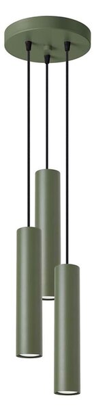 Sollux SL.1487 - Пендел LAGOS 3xGU10/10W/230V зелен