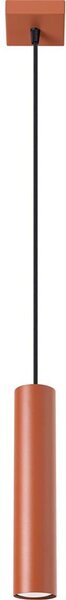 Sollux SL.1489 - Пендел LAGOS 1xGU10/10W/230V червен