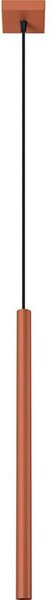 Sollux SL.1524 - Пендел PASTELO 1xG9/8W/230V червен