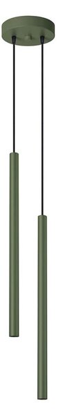 Sollux SL.1519 - Пендел PASTELO 2xG9/8W/230V зелен