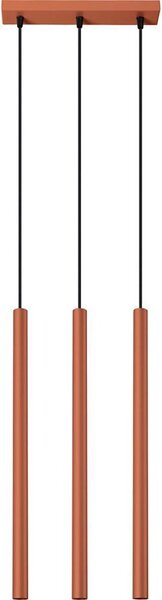 Sollux SL.1526 - Пендел PASTELO 3xG9/8W/230V червен