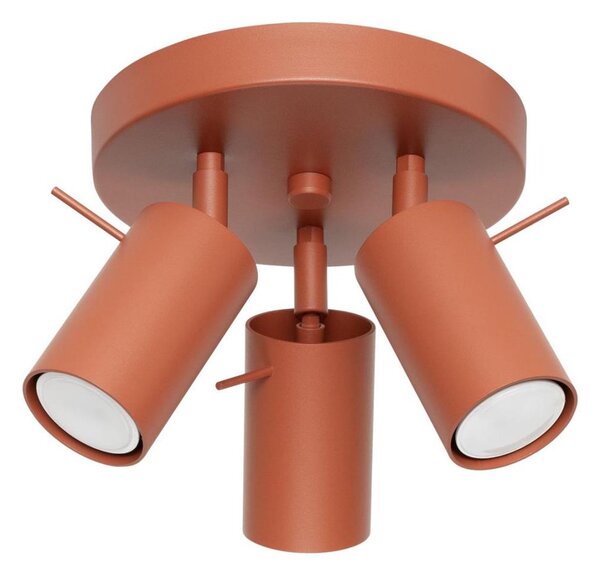 Sollux SL.1509 - Спот RING 3xGU10/10W/230V червен