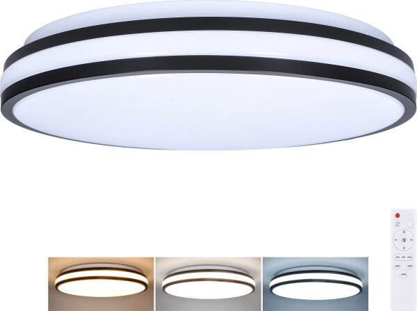 Solight WO8012 - LED Димируем плафон LASKOS LED/48W/230V 3000-6500K + д.у