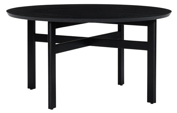 Черна кръгла масичка за кафе ø 80 cm Fjord – Hübsch