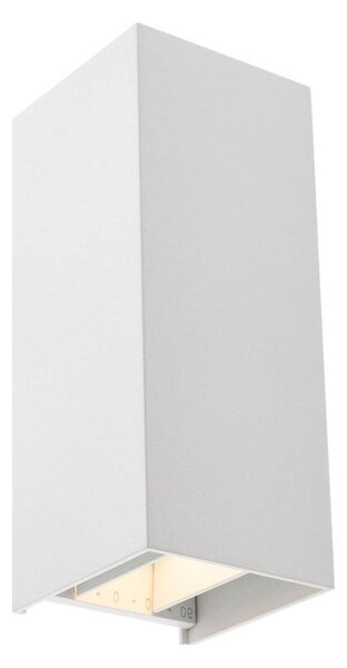Redo 90635 - LED Екстериорна лампа SONNY 2xLED/5W/230V 2200/3000/4000K IP54 бял