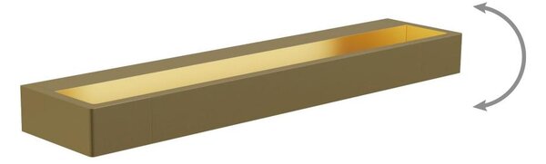 MAXLIGHT W0318 - LED Аплик за баня FLINK LED/12W/230V IP44 златист