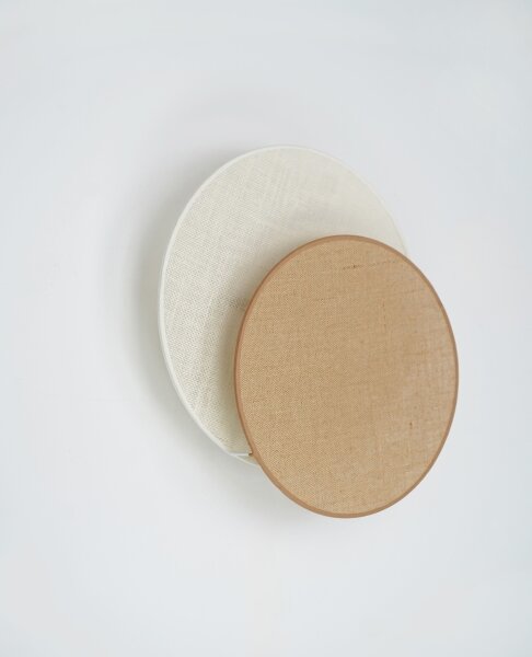 Brilagi - Стенно осветително CIRCLES 1xE27/15W/230V 45x45 см беж/крем