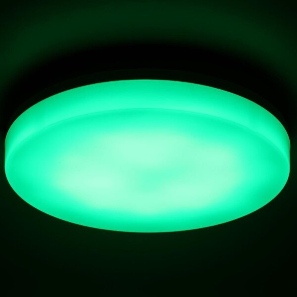 Retlux LED RGBW стенно осветително тяло 20W Wi-Fi IP44 бяло