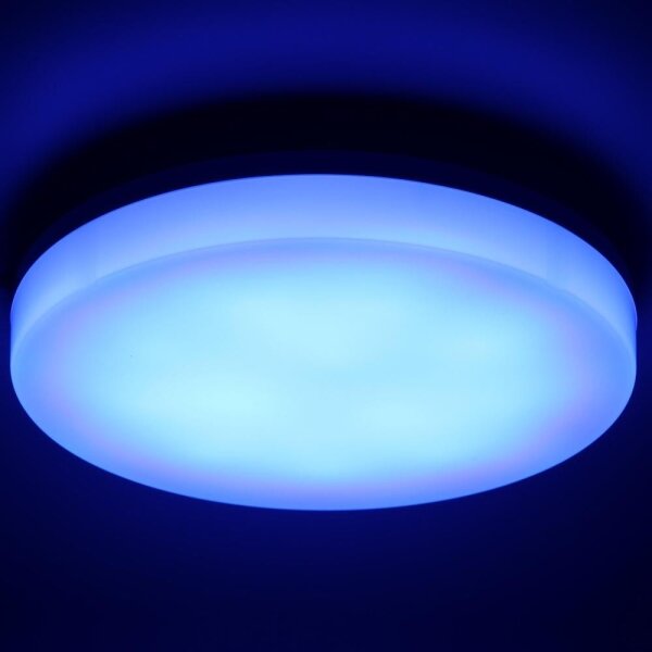 Retlux LED RGBW стенно осветително тяло 20W Wi-Fi IP44 бяло