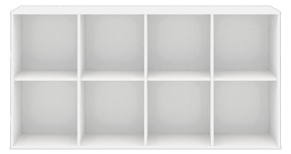 Бяла модулна система от рафтове 136x69 cm Mistral Kubus - Hammel Furniture