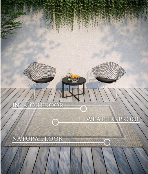 Външен килим в естествен цвят 115x170 cm Luitwin – Villeroy&Boch