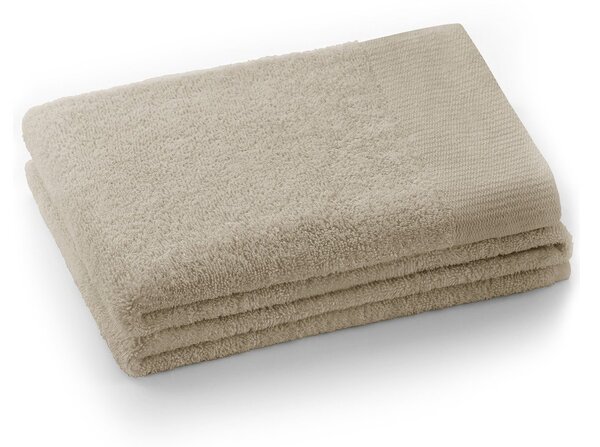 Бежова памучна кърпа от тери 30x50 cm Amari – Restilo