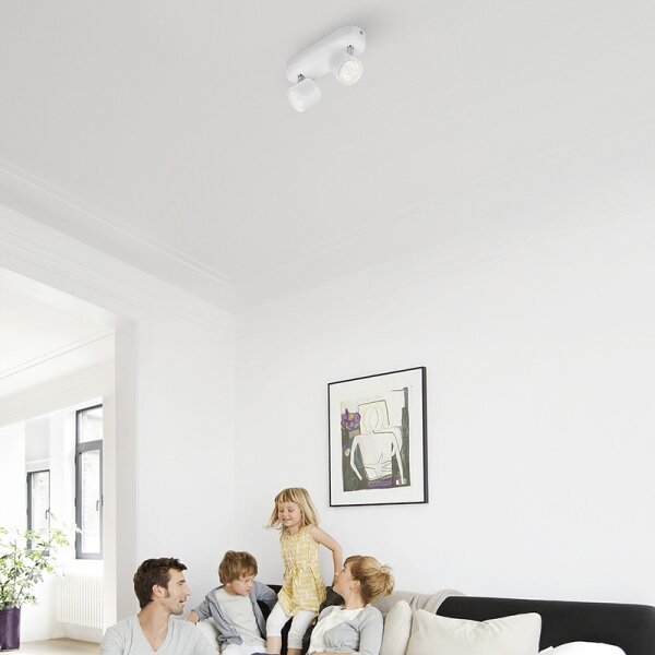 Philips 56242/31/16 - LED Димируем спот STAR 2xLED/3W/230V