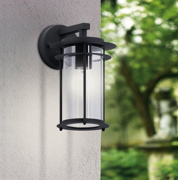 Eglo 96239 - Екстериорна Стенна лампа VALDEO 1xE27/60W IP44