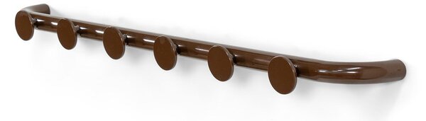 Тъмнокафява метална стенна закачалка 75 cm Retro – Spinder Design