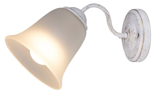 Rabalux 7259 - Аплик FABIOLA 1xE27/40W/230V бял