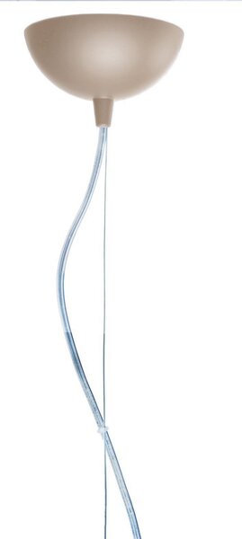Kartell висяща лампа Kabuki, сиво-бежова, Ø 50 cm, Сив, Дневна/трапезария, Пластмаса, Дизайн