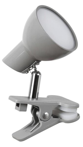 Rabalux 1480 - LED Лампа с щипка NOAH LED/5W/230V сива
