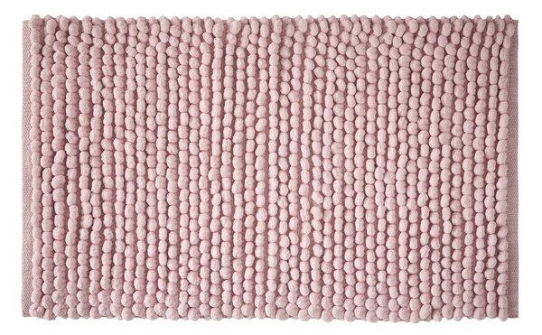 Розов килим за баня 50x80 cm Aspen Bobble – Bianca