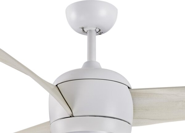 Lucci air 512911 - LED Вентилатор за таван AIRFUSION LED/20W/230V дърво/бял + д.у