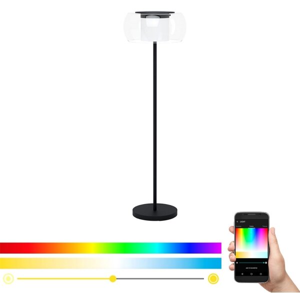 Eglo 99037 - димируема LED RGB подова лампа BRIAGLIA-C LED/24,8W/230V
