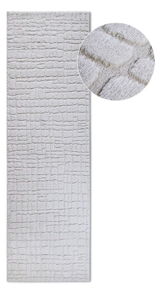 Кремава пътека 80x240 cm Artistique Cream White – Elle Decoration