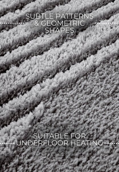 Сив килим 160x235 cm Bartoux Light Grey – Elle Decoration