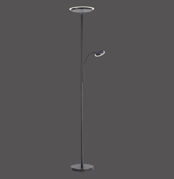 Leuchten Direkt 11709-18 - LED регулируема лампа HANS LED / 22W / 230V + LED / 4W