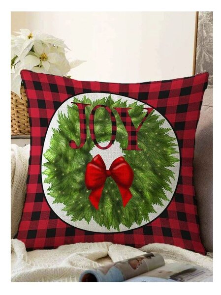 Калъфка за възглавница с коледен мотив 43x43 cm – Mila Home
