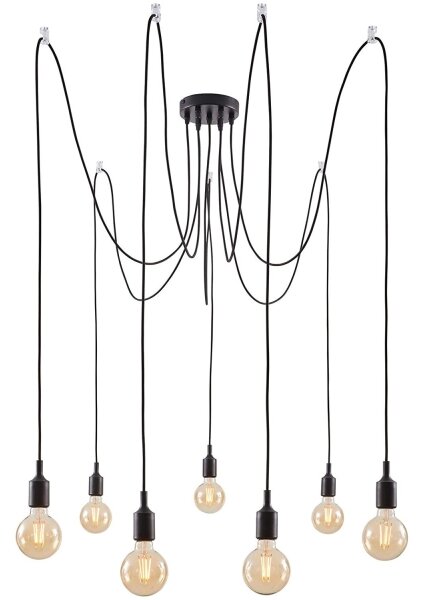 Paulmann 50390 - Пендел NEORDIC 7xE27/20W/230V паяк