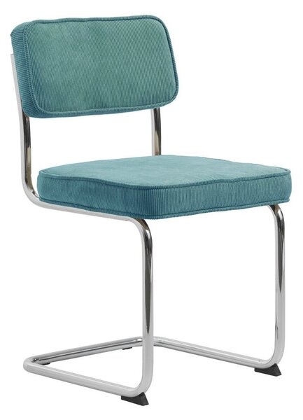 Тюркоаз велурен трапезен стол Rupert – Unique Furniture