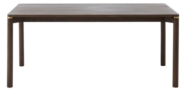 Кафява сгъваема трапезна маса 95x180 cm Arun – Unique Furniture