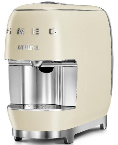 Еспресо машина за капсули SMEG Lavazza A Modo Mio LM200, 1250 W, 10 bar, 0.9 л, Бързо загряване, Крема
