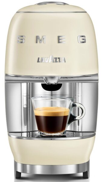 Еспресо машина за капсули SMEG Lavazza A Modo Mio LM200, 1250 W, 10 bar, 0.9 л, Бързо загряване, Крема