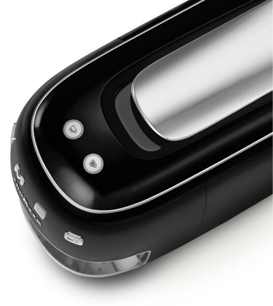Еспресо машина за капсули SMEG Lavazza A Modo Mio LM200, 1250 W, 10 bar, 0.9 л, Бързо загряване, Черен