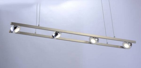 Leuchten Direkt 12470-55 - LED RGB Димируем полилей OPTI 8xLED/3W/230V+дистанционно