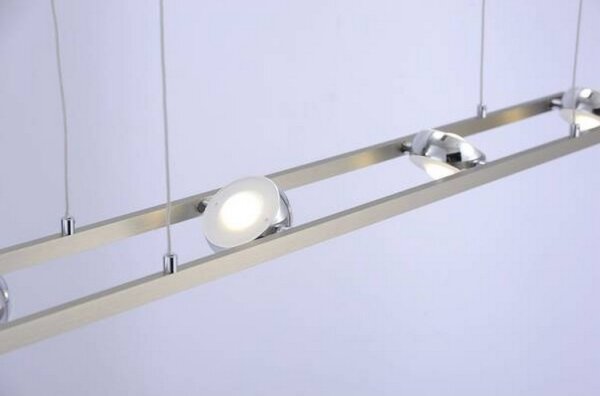 Leuchten Direkt 12470-55 - LED RGB Димируем полилей OPTI 8xLED/3W/230V+дистанционно