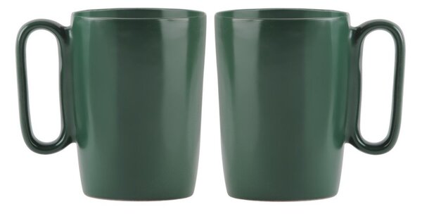 Тъмнозелени глинени чаши в комплект 2 бр. 250 ml Fuori – Vialli Design