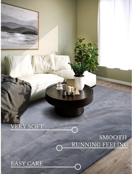Антрацитен килим 120x170 cm Leon – Villeroy&Boch