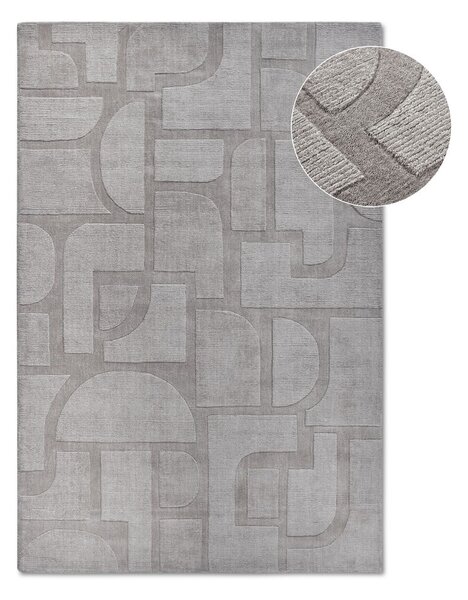 Сив ръчно изработен вълнен килим 120x170 cm Alexis – Villeroy&Boch