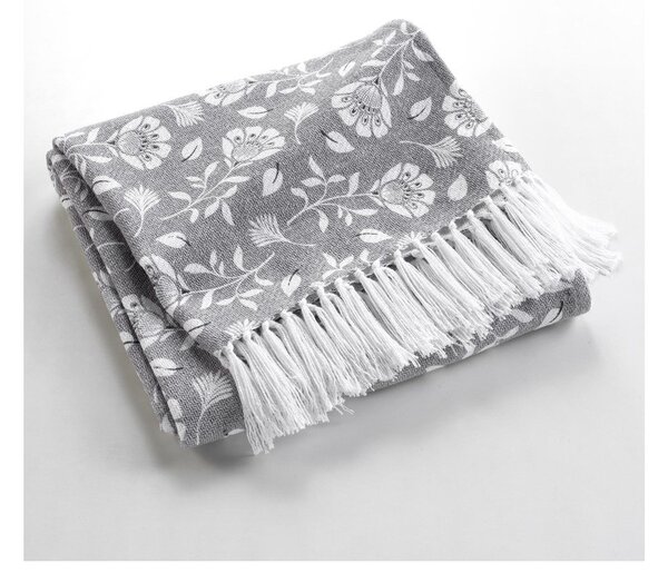 Сиво одеяло 125x150 cm Flavie – douceur d'intérieur