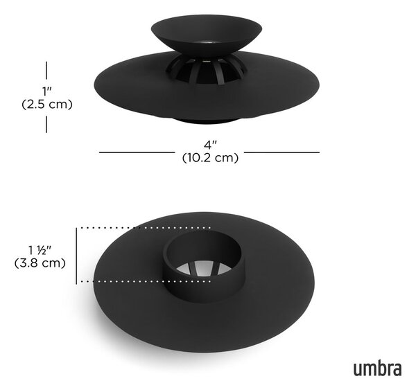 Силиконова тапа за умивалник Flex – Umbra