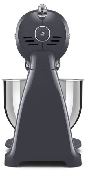 Планетарен миксер SMEG SMF03GREU, 800 W, 4.8 л, 10 скорости, Функция за плавен старт, Крачета против хлъзгане, Сив