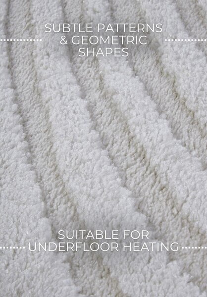 Кремав килим 80x120 cm Pigment Cream White – Elle Decoration