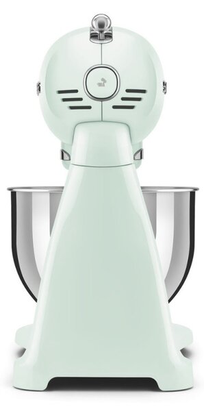 Планетарен миксер SMEG SMF03PGEU, 800 W, 4.8 л, 10 скорости, Функция за плавен старт, Крачета против хлъзгане, Пастелно зелен