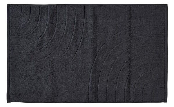 Черен килим за баня 50x80 cm Time – Zone