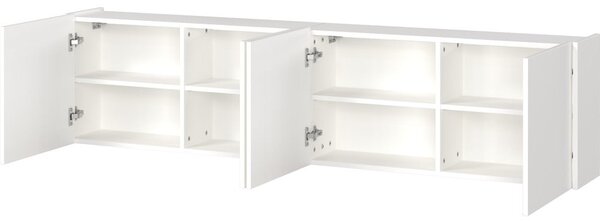 Бяла маса за телевизор 183x45 cm Piana – Germania