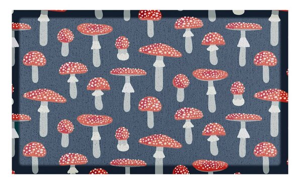 Изтривалка 40x70 cm Agaric Mushroom – Artsy Doormats