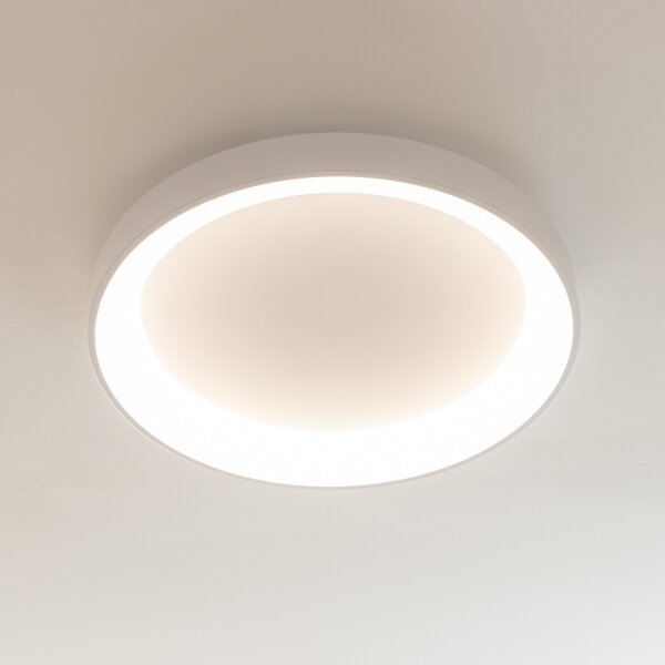 Brilagi - димируемо LED таванно осветително тяло FALCON II LED/99W/230V Ø 60 cm бяло + дистанционно управление
