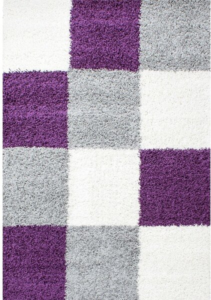 Лилаво-сив килим 60x110 cm Life – Ayyildiz Carpets